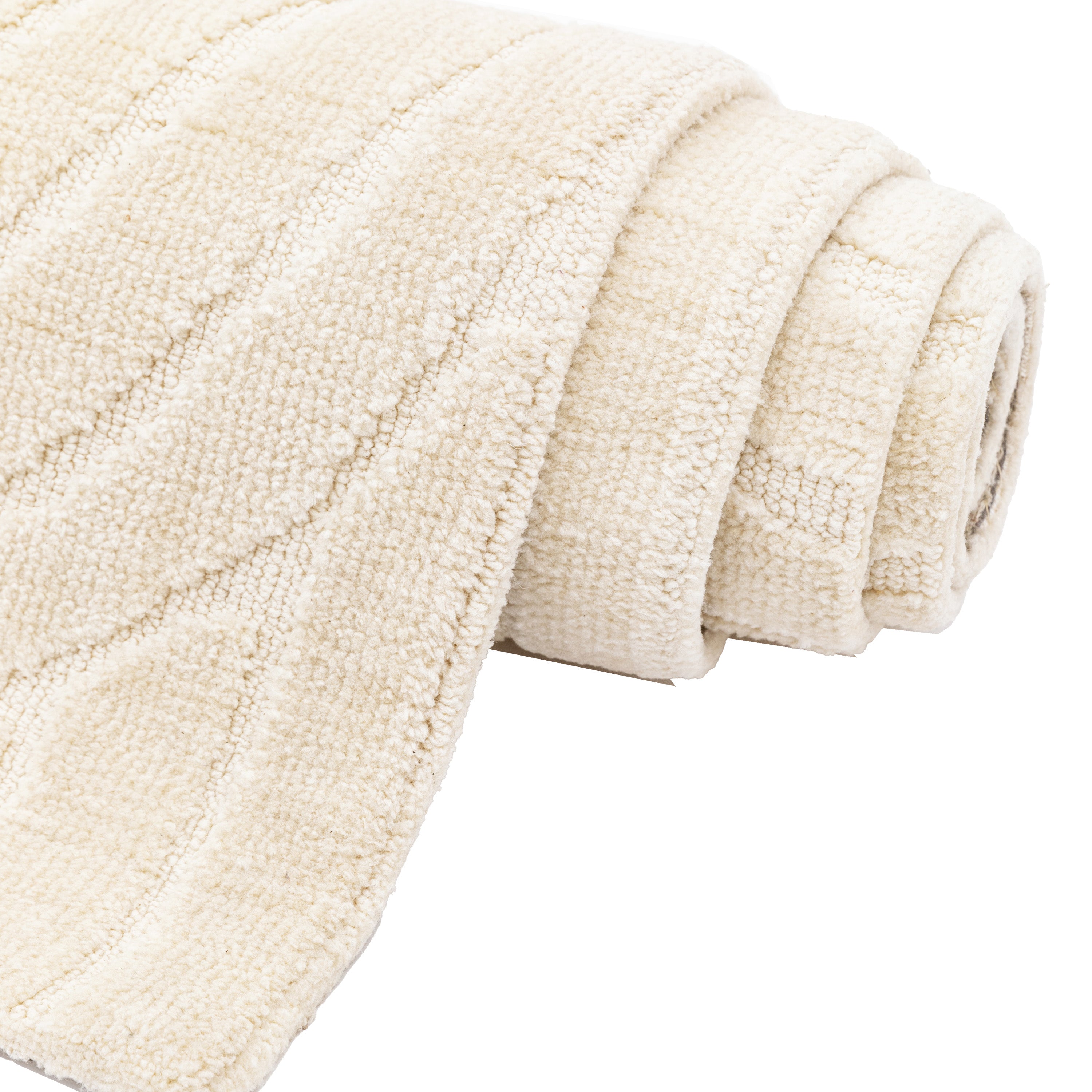 Saser Natural Rug - detail and lifestyle view 4