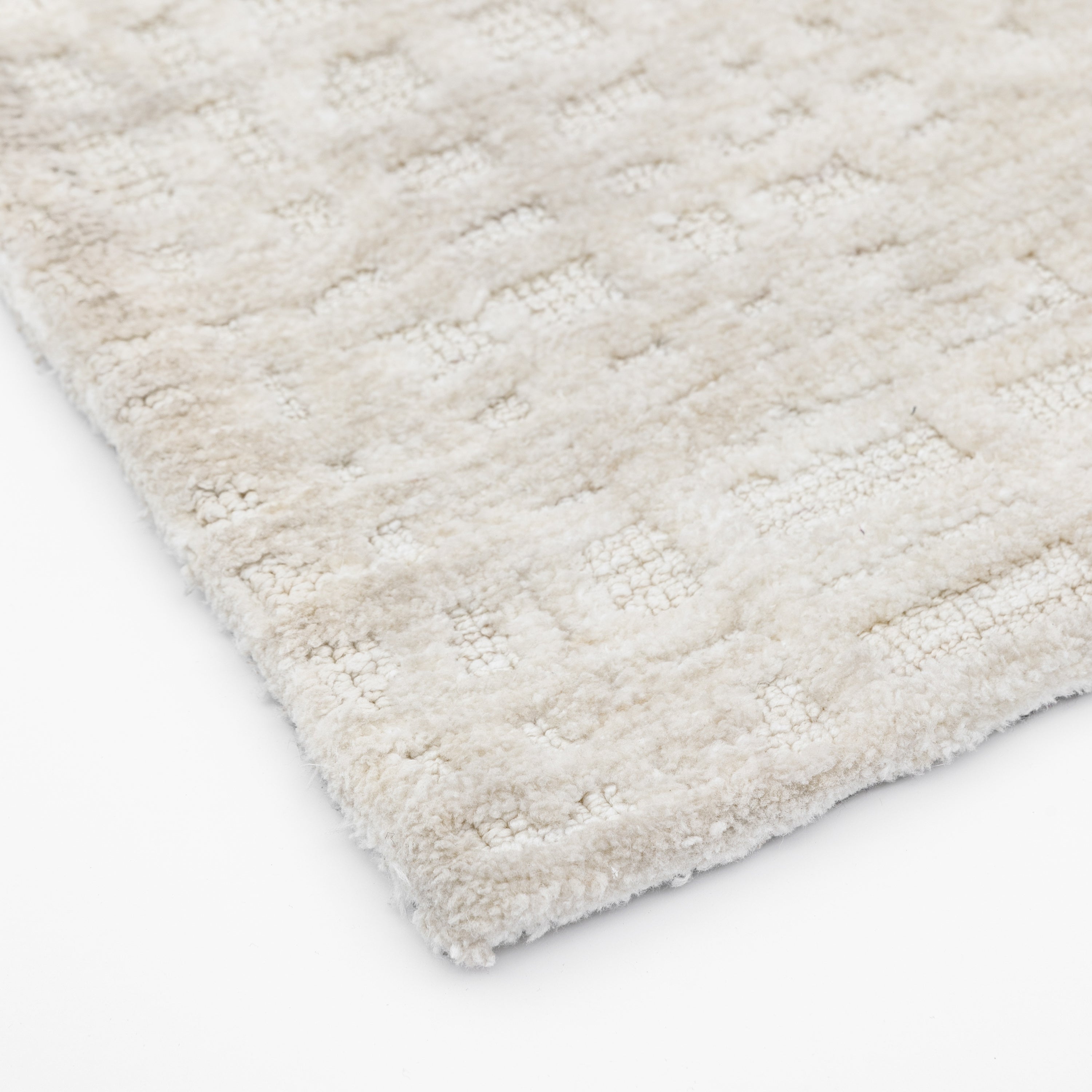 Saf Natural Rug - detail and lifestyle view 3