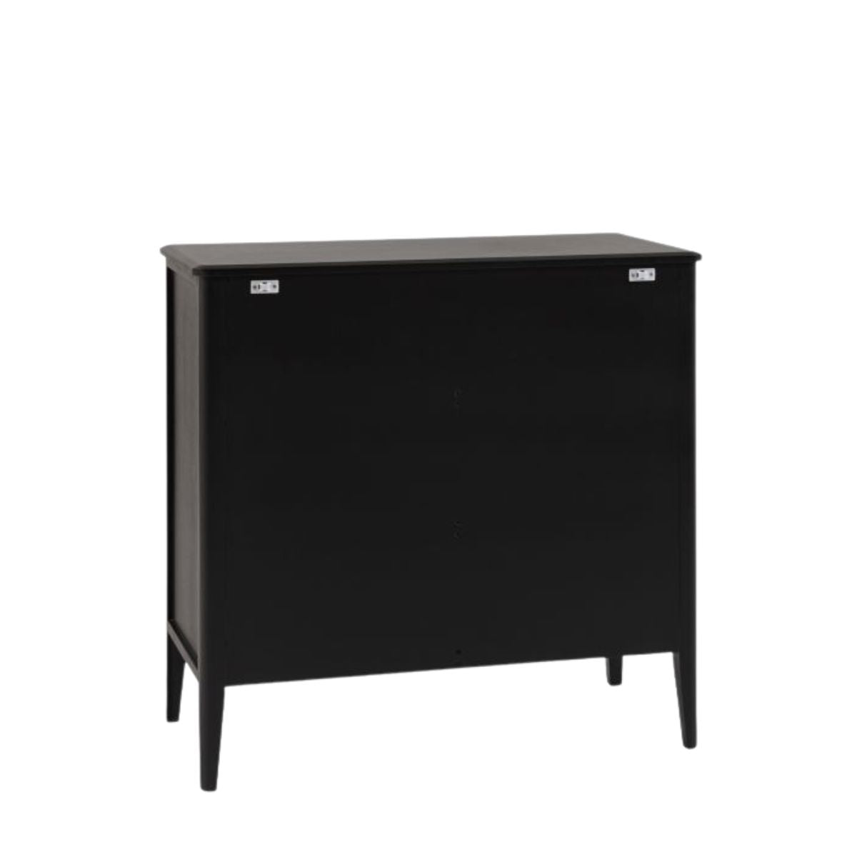 Alvar Black 3 Drawer Chest of Drawers | Mallet & Plane