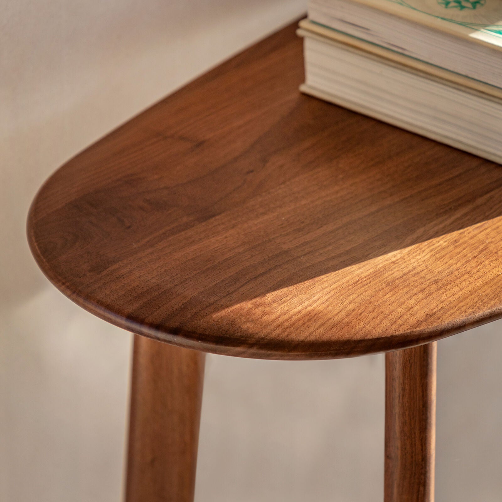 Cadiz console table in solid walnut | malletandplane.com