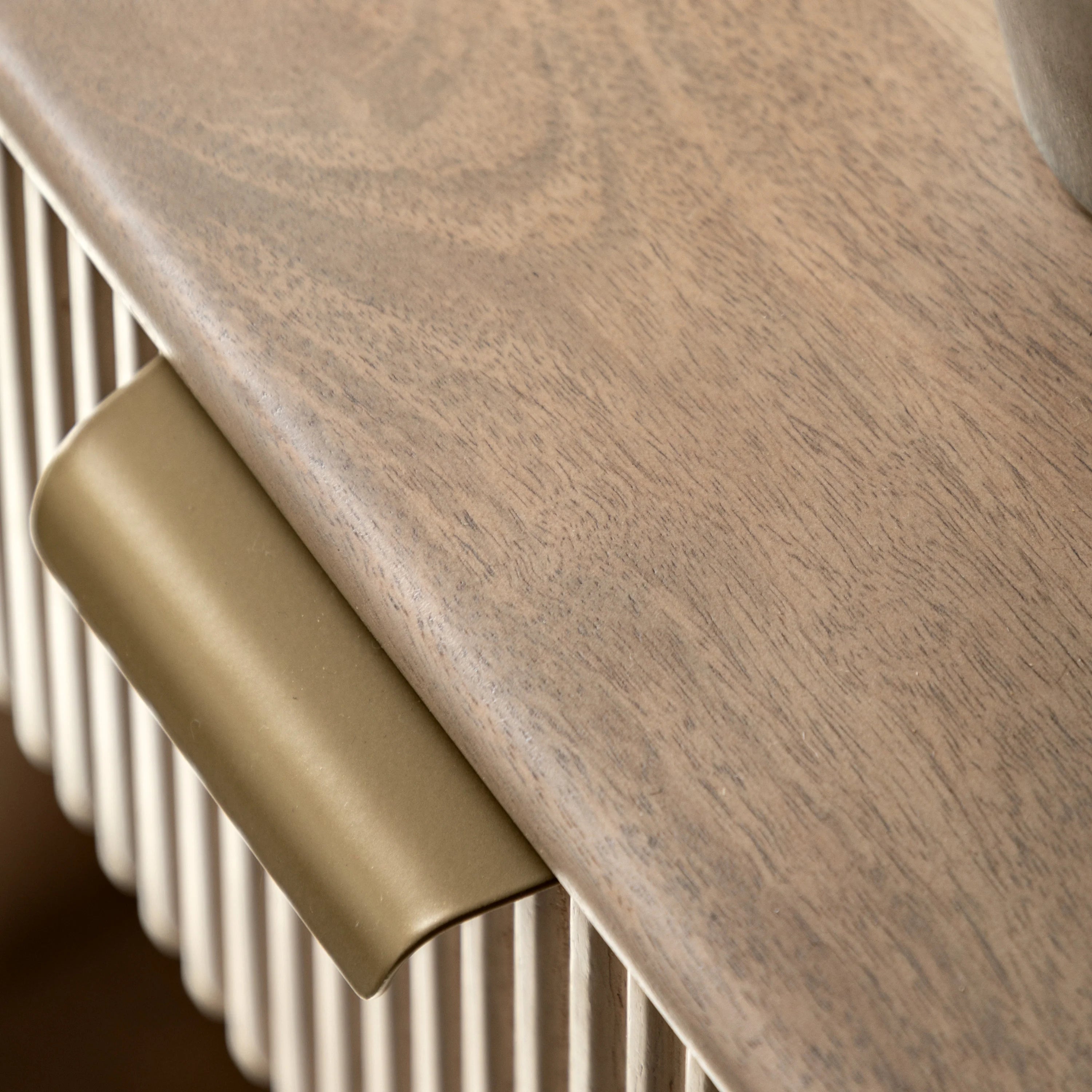 ROCCA Bedside Table | Solid Mango Wood Bedside with Drawer & Shelf