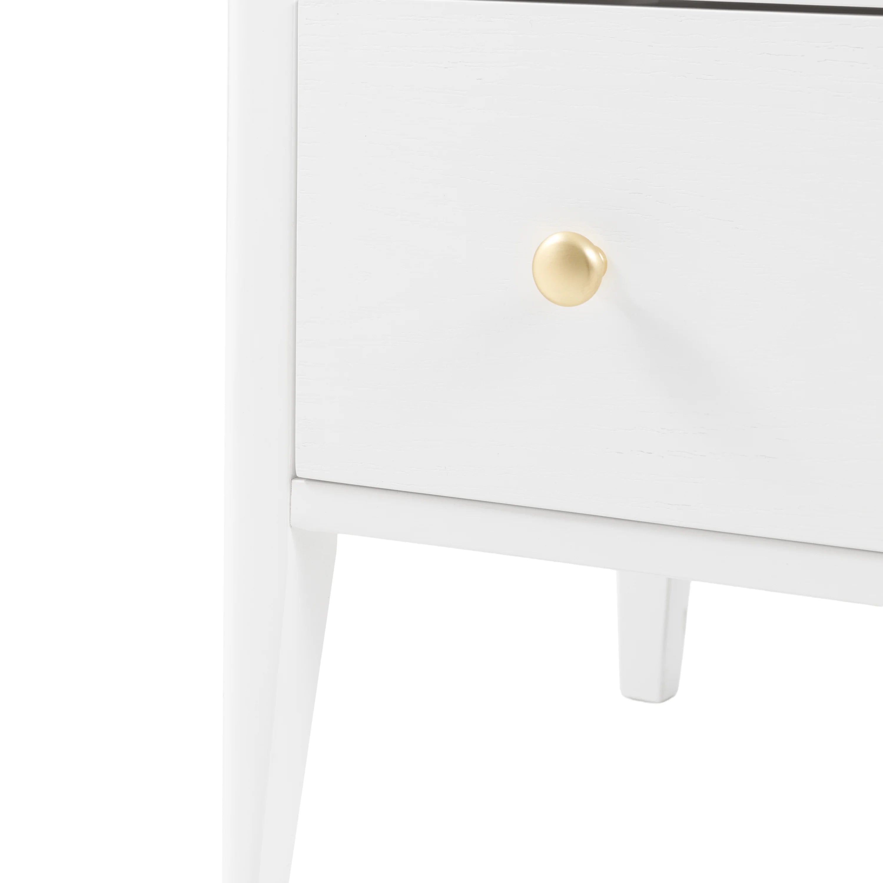 Alvar White Chest of Drawers | Modern 3 Drawer Storage