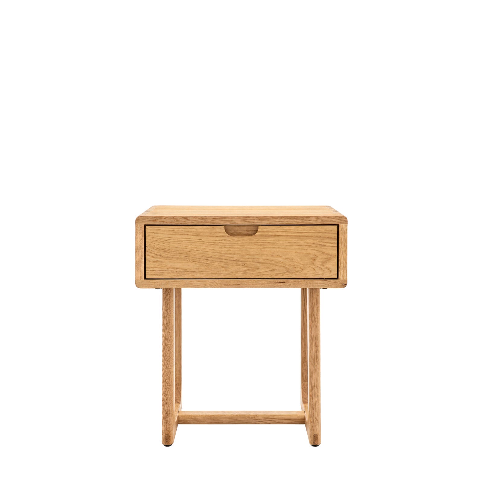KANTU Oak 1-Drawer Bedside | malletandplane.com