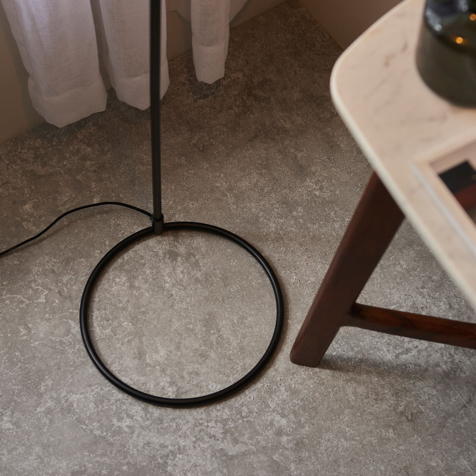 BRIAR Floor Lamp | Practical Bedroom Reading Light
