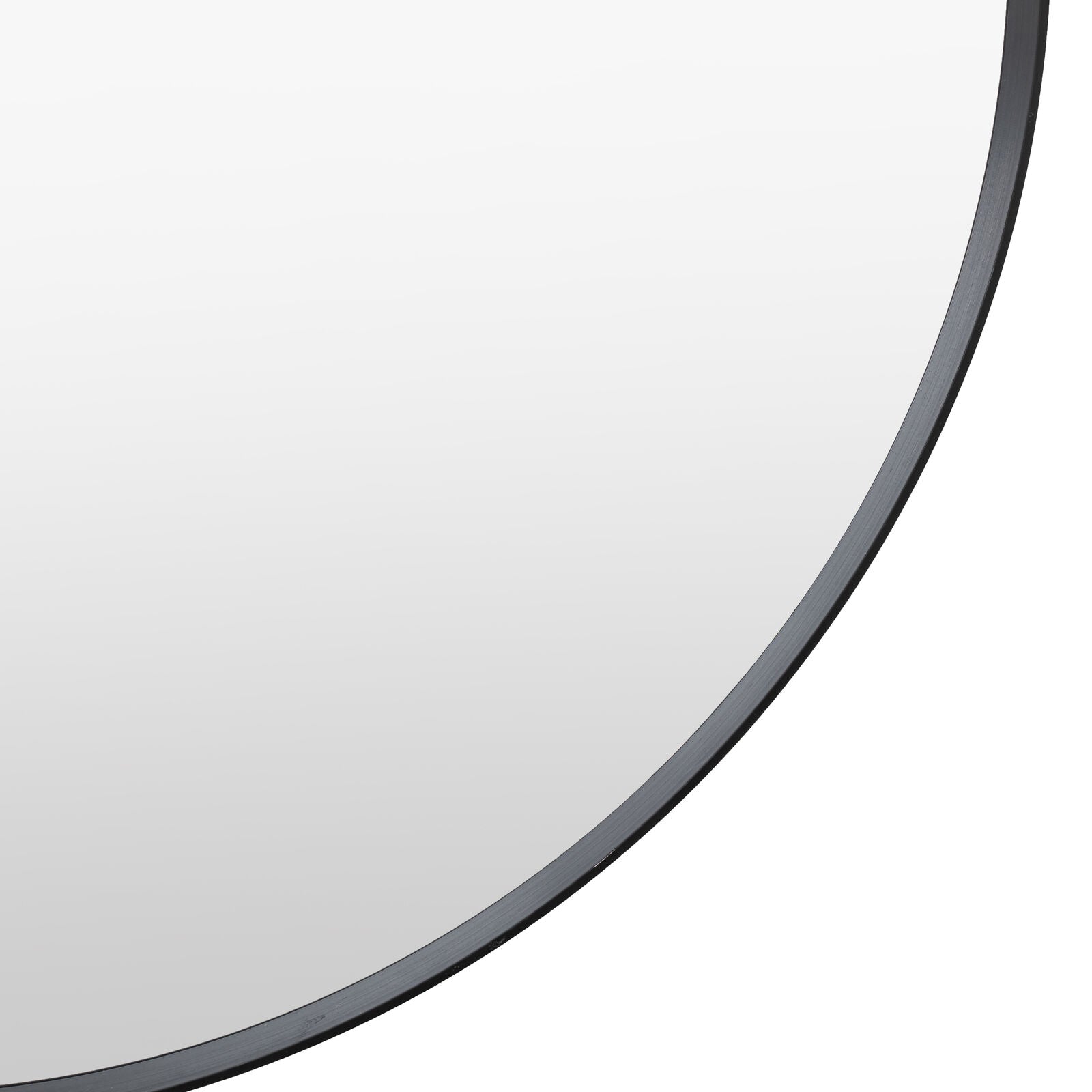 LOMA Medium Black Pebble Mirror | malletandplane.com