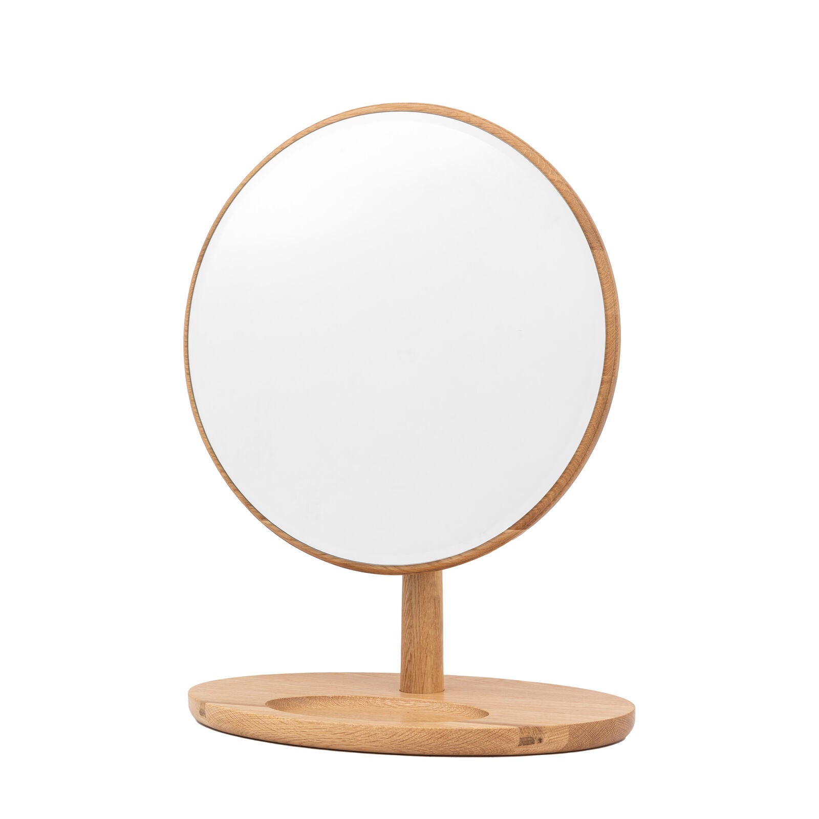 Axel oak dressing table mirror | malletandplane.com