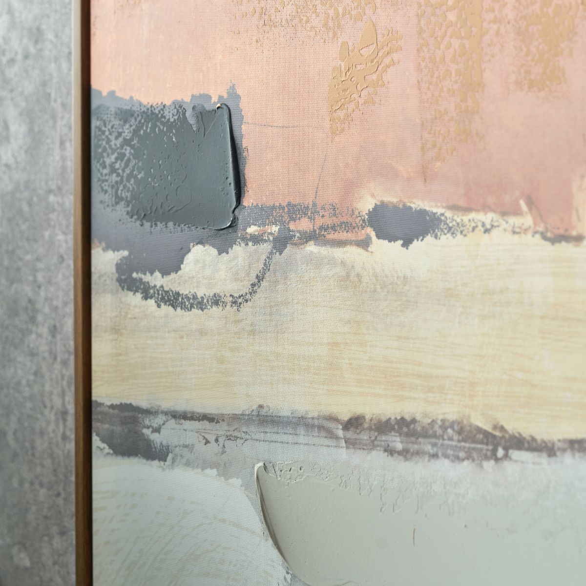 TIERRA I Canvas – Terracotta Abstract Wall Art