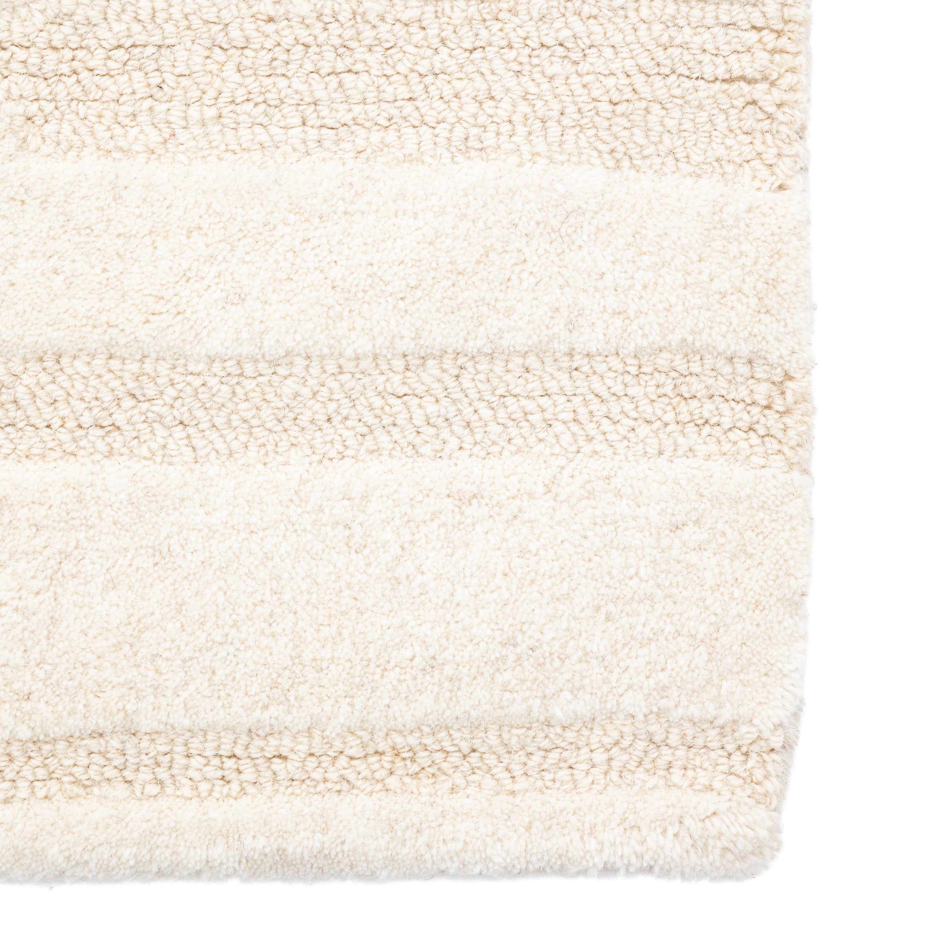 Albany Tufted Tonal Rug - detail and lifestyle view 5