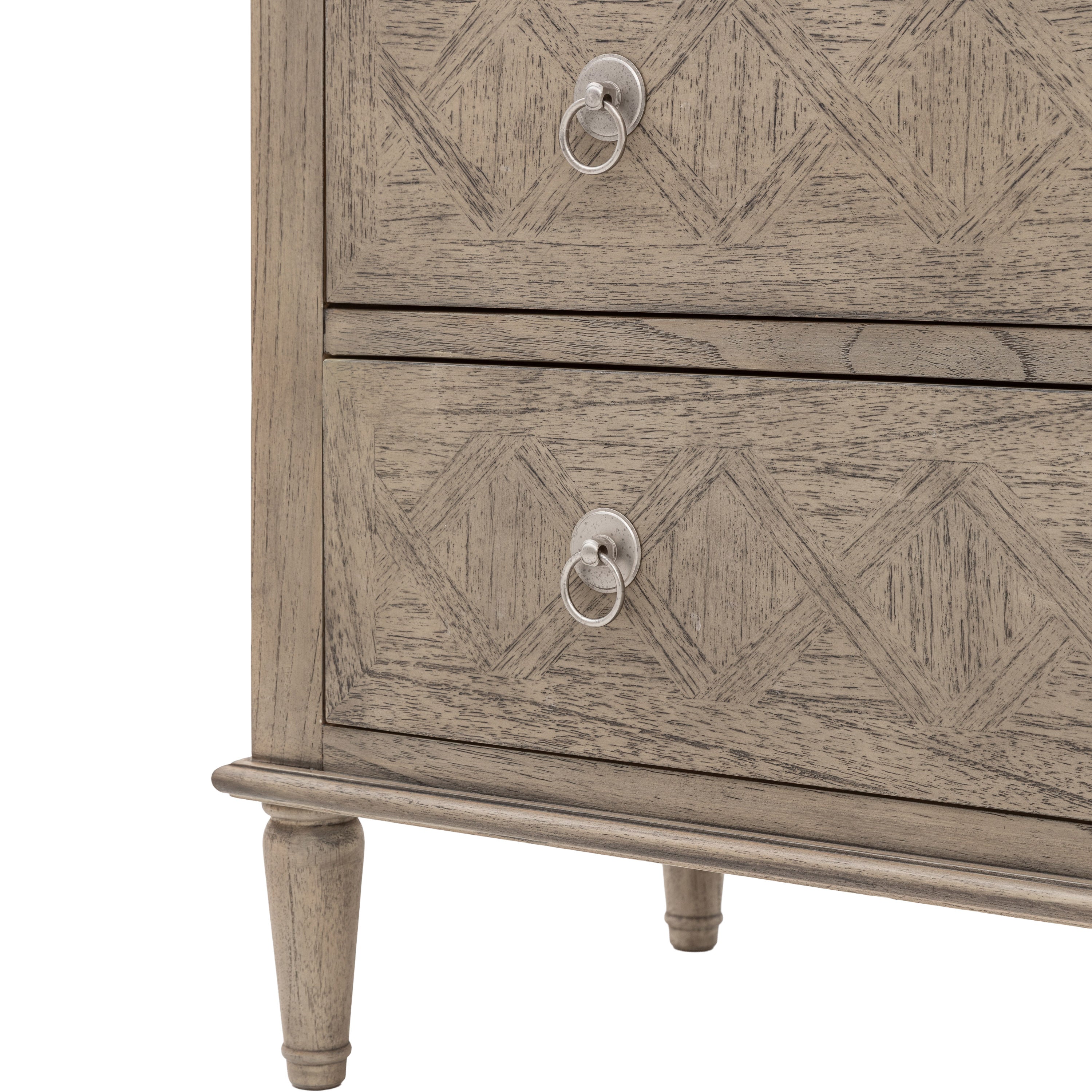 YARROW Natural 5 Drawer Chest of Drawers - detail and lifestyle view 9