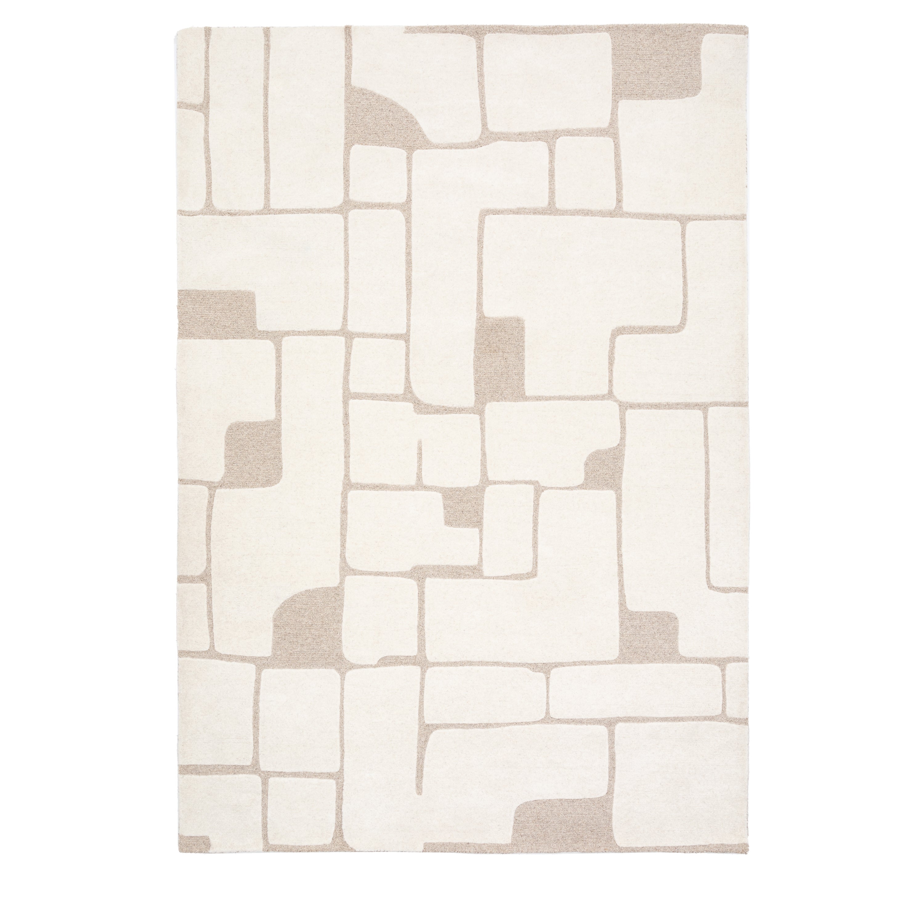 Montauk Tufted Graphic Rug - product view