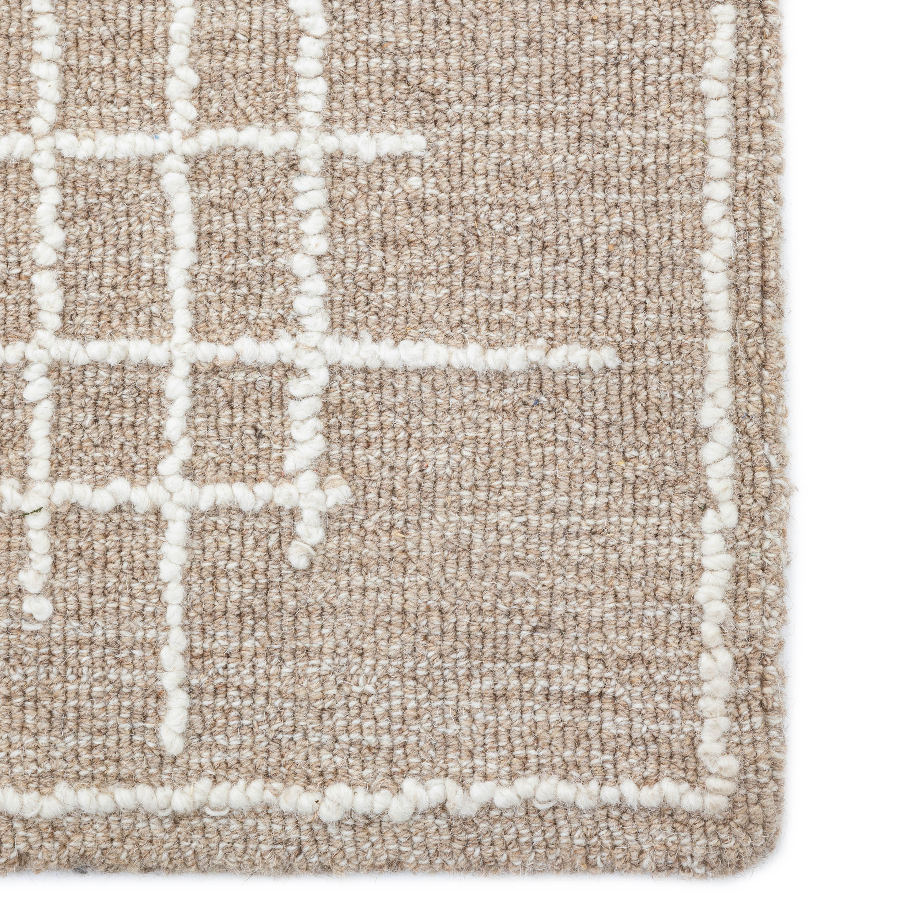 Elmira Tufted Linear Rug - detail and lifestyle view 5