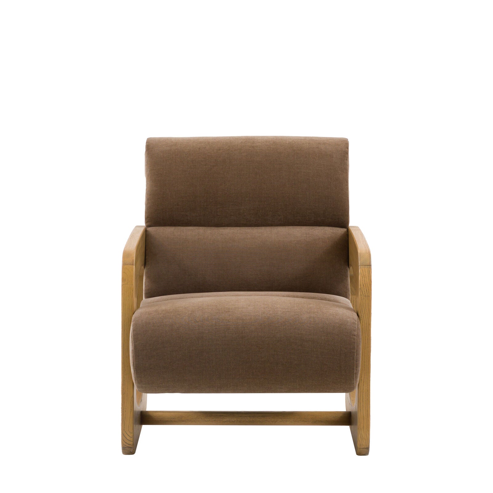 Marco Armchair in Verona Sepia Fabric | Bedroom & Reading Chair