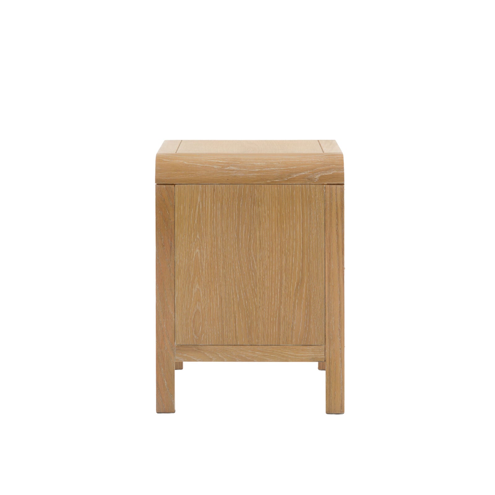 EDDA Oak & Cane Bedside Table