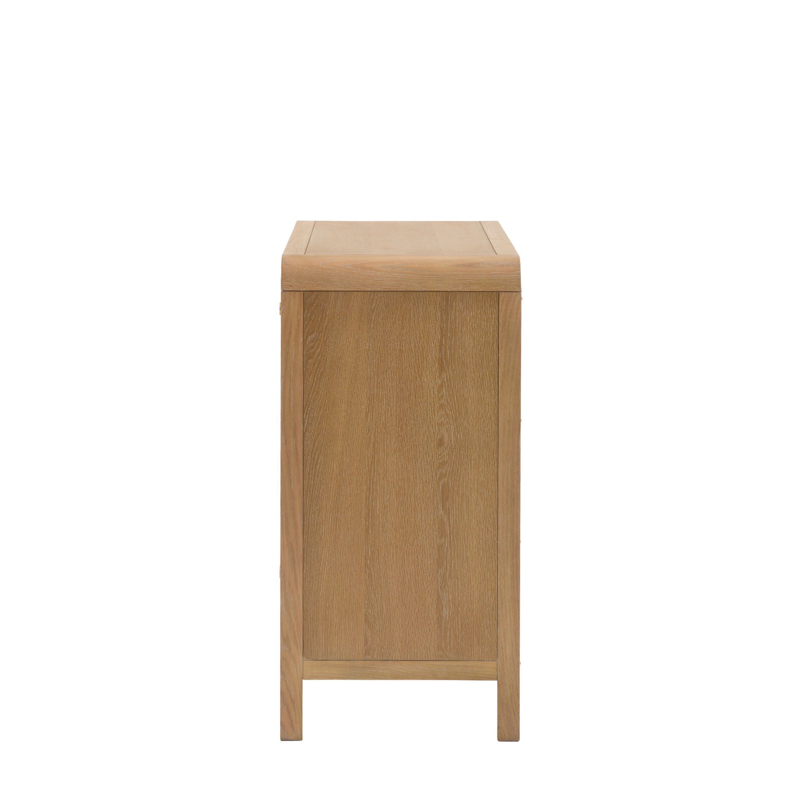 EDDA Oak & Cane 3 Drawer Chest of Drawers