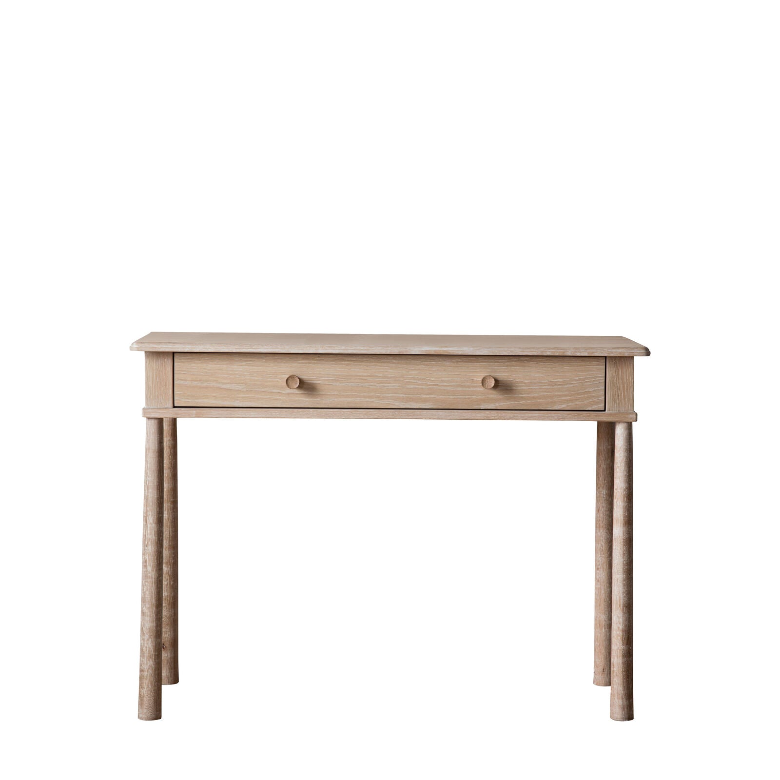 Axel natural oak 1 drawer dressing table | malletandplan.com