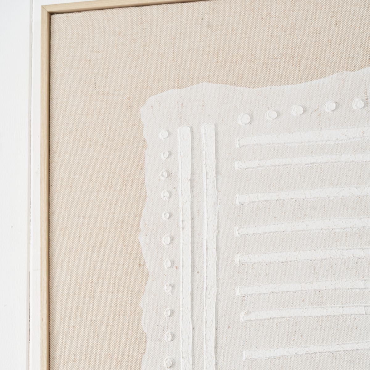 INDEX I Textured Abstract Canvas Wall Art 90 x 120cm