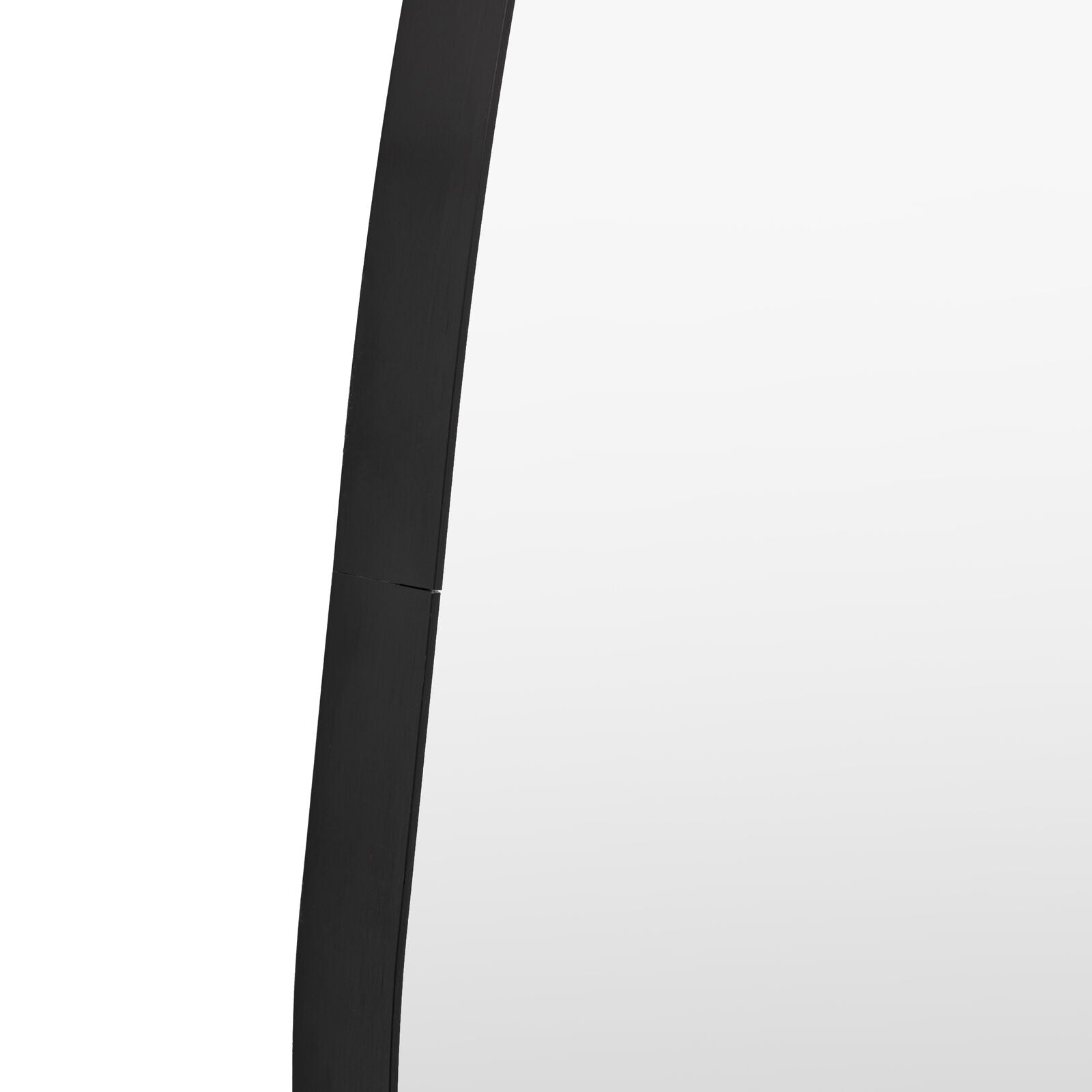 LOMA Medium Black Pebble Mirror | malletandplane.com