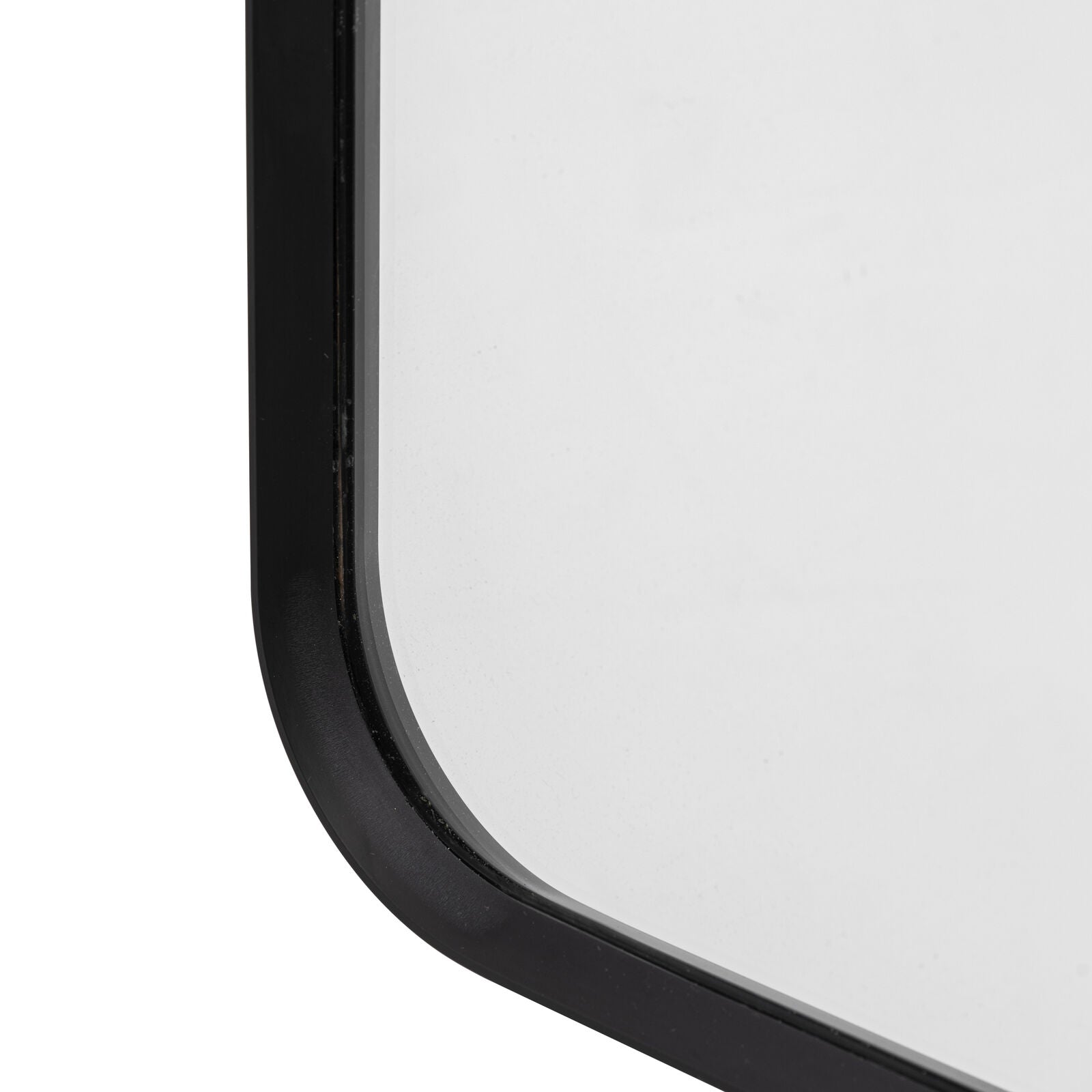 LOMA Arched Leaner Mirror – Black Metal Full-Length Mirror | malletandplane.com