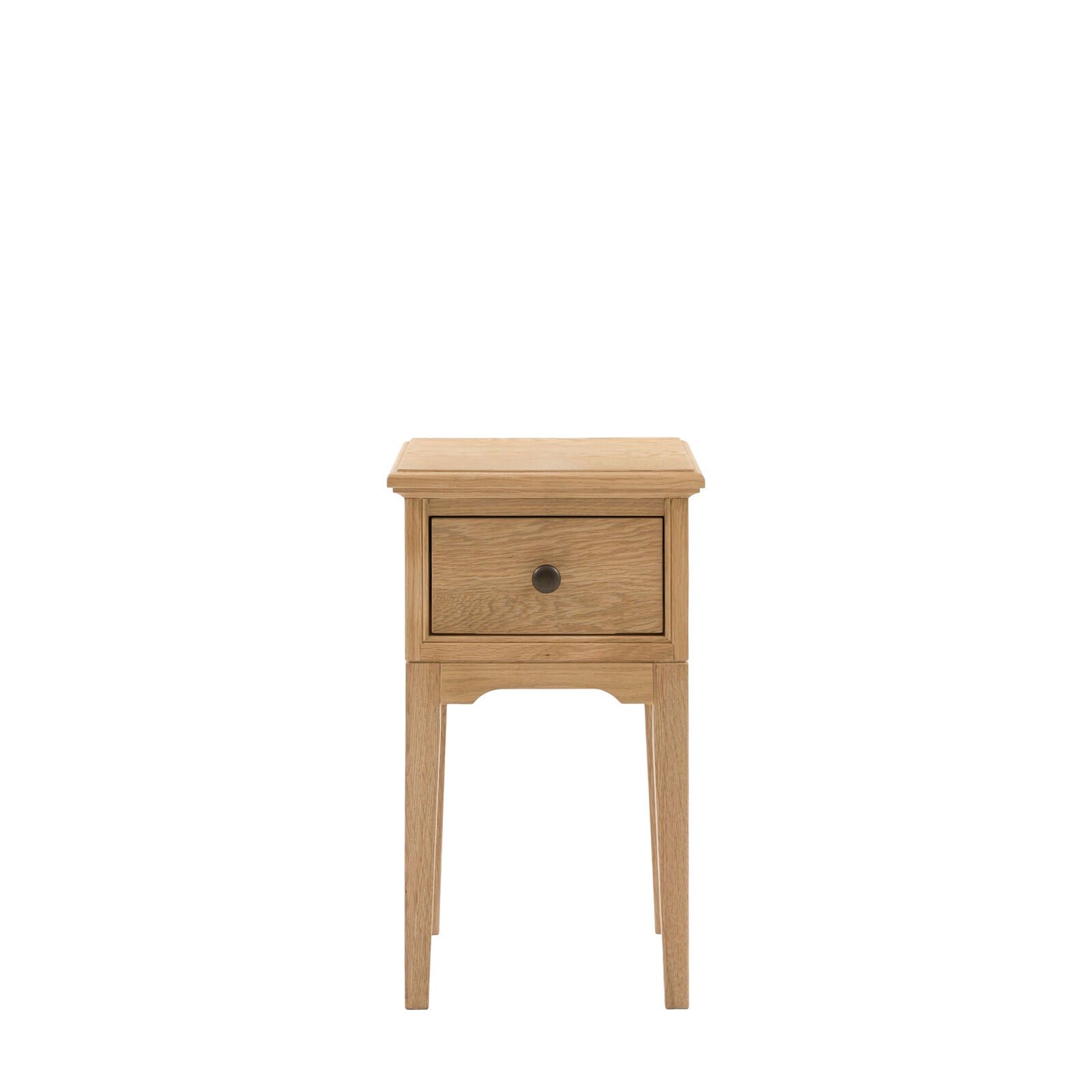 MALVERN Compact Oak Bedside Table | malletandplane.com