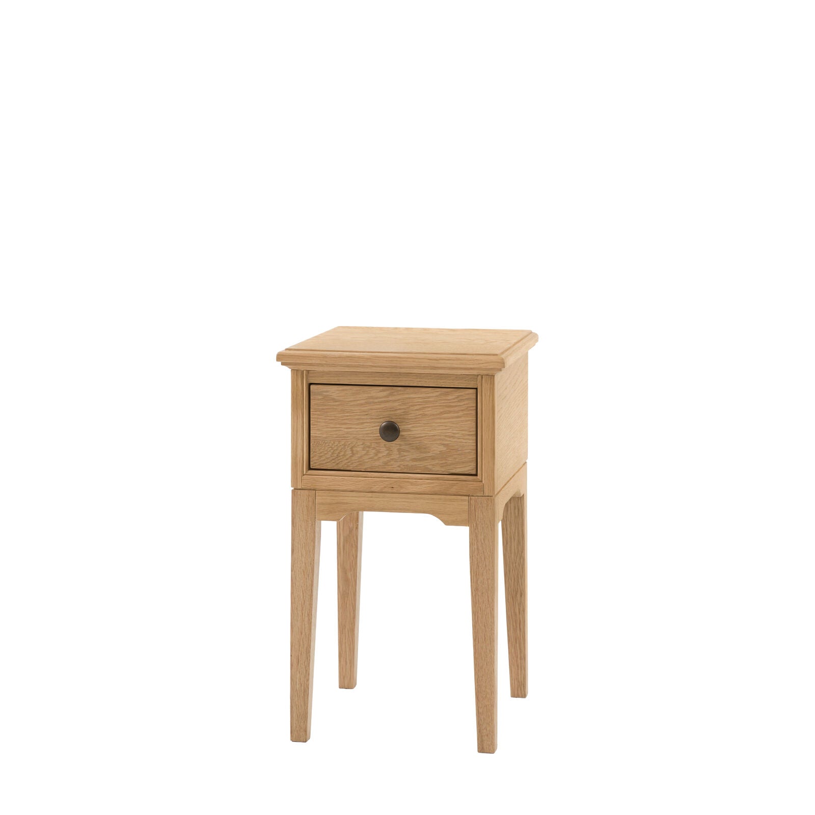 MALVERN Compact Oak Bedside Table | malletandplane.com