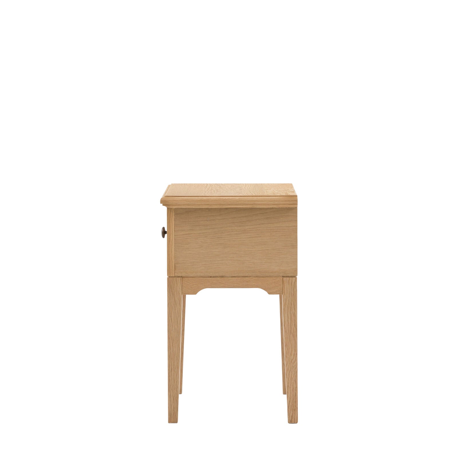 MALVERN Compact Oak Bedside Table | malletandplane.com