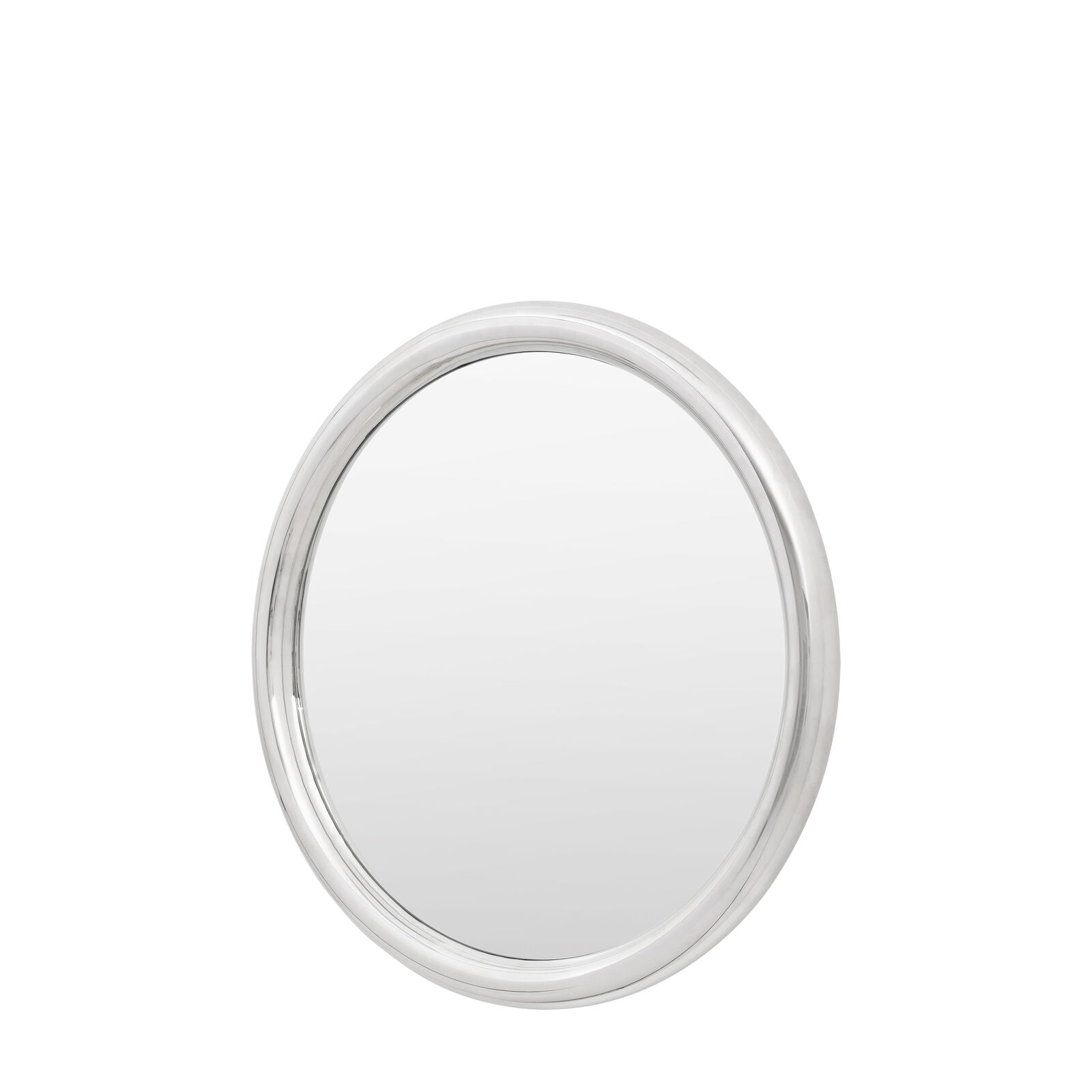 ORBIT Round Wall Mirror – Chrome Frame Modern Design | malletandplane.com