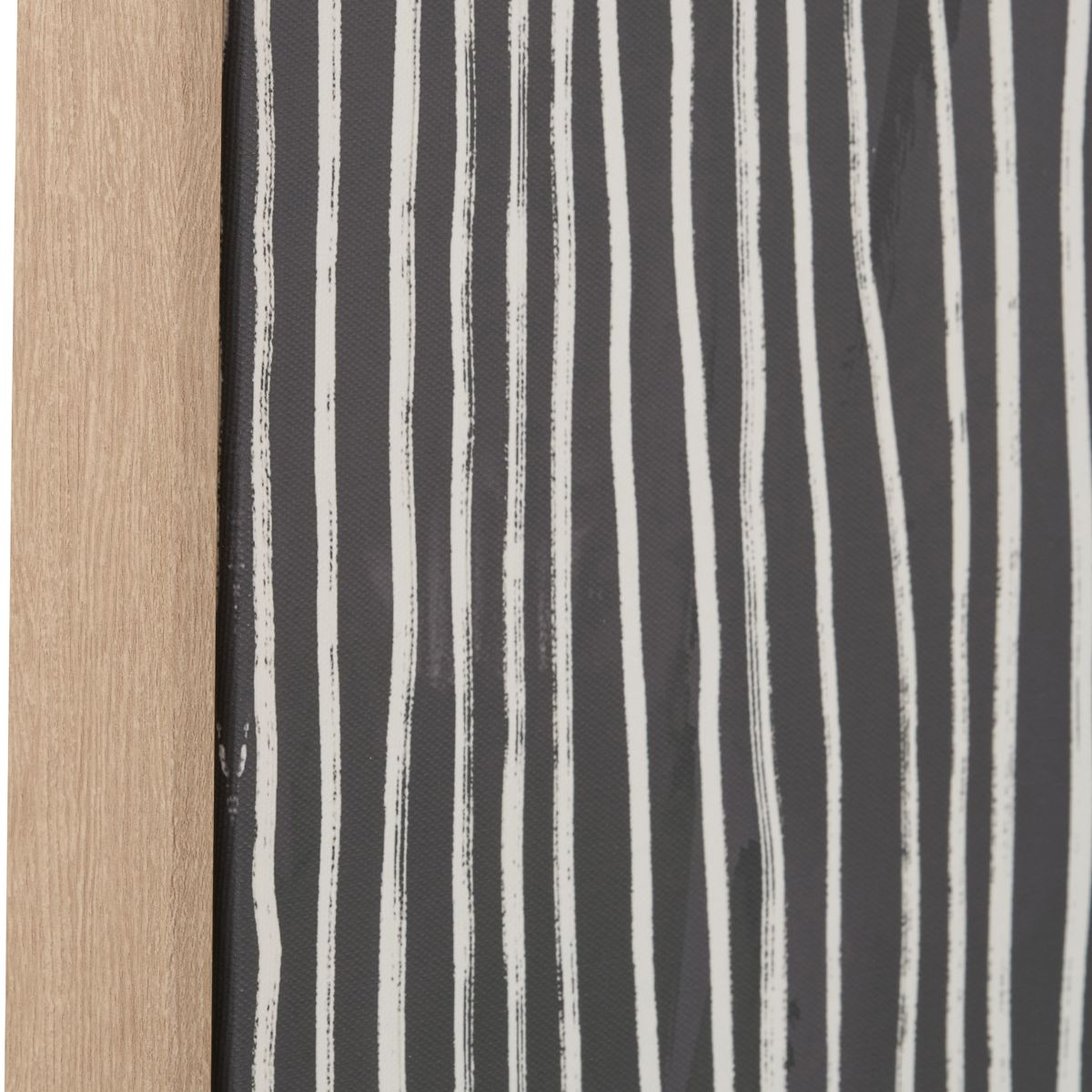 STRATA I Canvas – Monochrome Abstract Wall Art