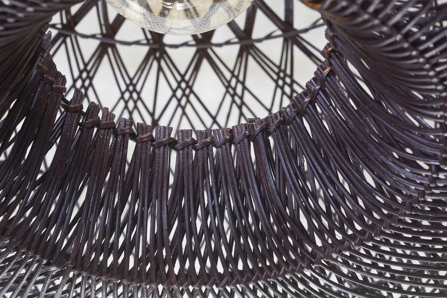 ARIZONA Large Burgundy Hanging Lamp | malletandplane.com