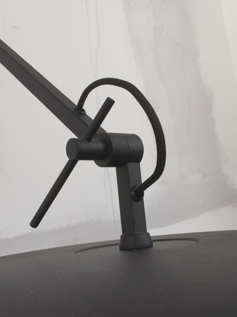 Marseille adjustable wall light in black | malletandplane.com
