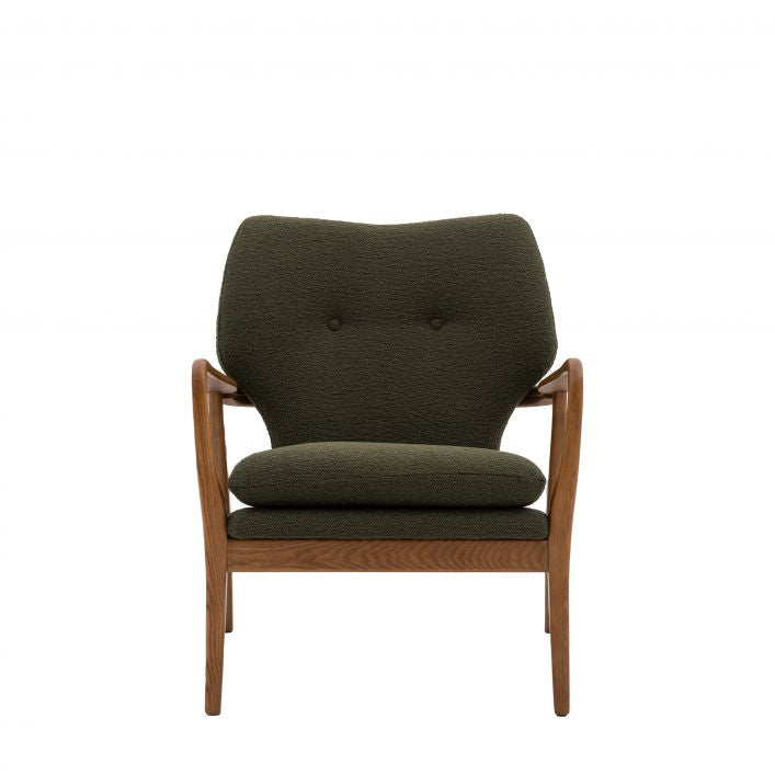 ARNY Green Mid Century Small Armchair | MalletandPlane.com