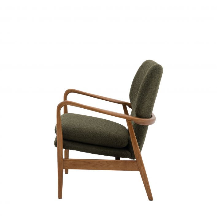 ARNY Green Mid Century Small Armchair | MalletandPlane.com